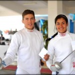 Mexico's Alba Castro and Ricardo Vera