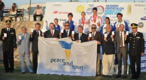 Mixed Relay champions Russia