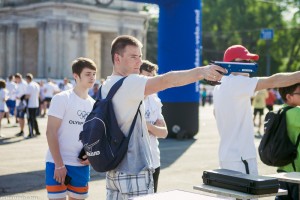 OLYMPIC FEST 2014_laser shooting presented by the modern pentathlon federation (4)-001