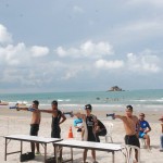 adults beach